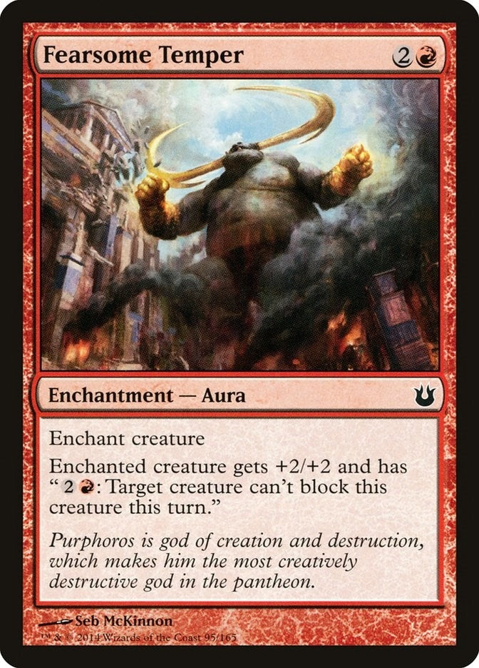 Fearsome Temper (95) [BNG] - MTG Single