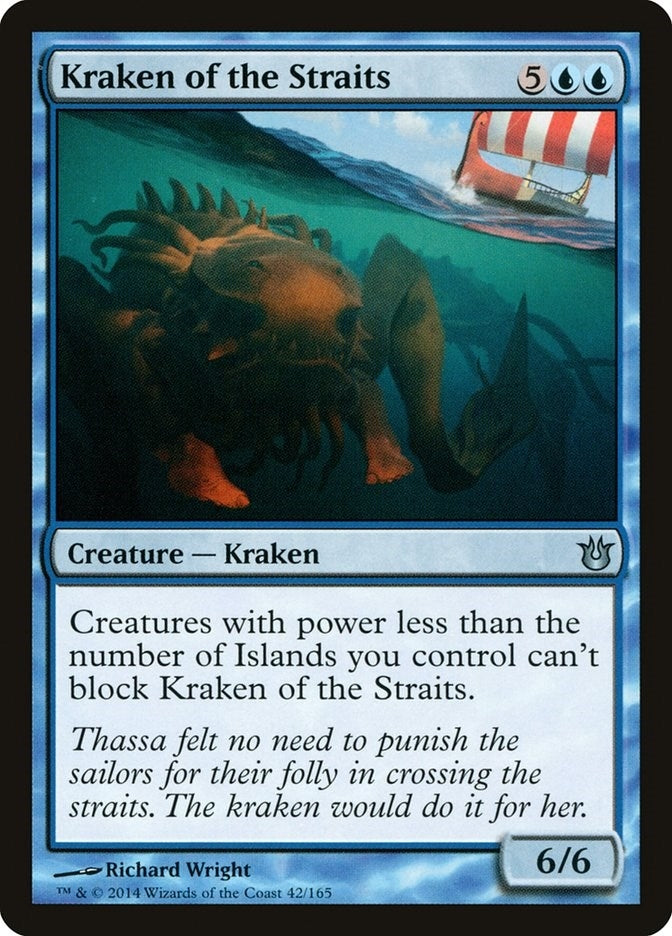 Kraken of the Straits (42) [BNG] - MTG Single