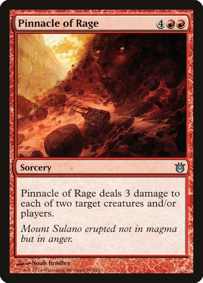 Pinnacle of Rage (105) [BNG] - MTG Single