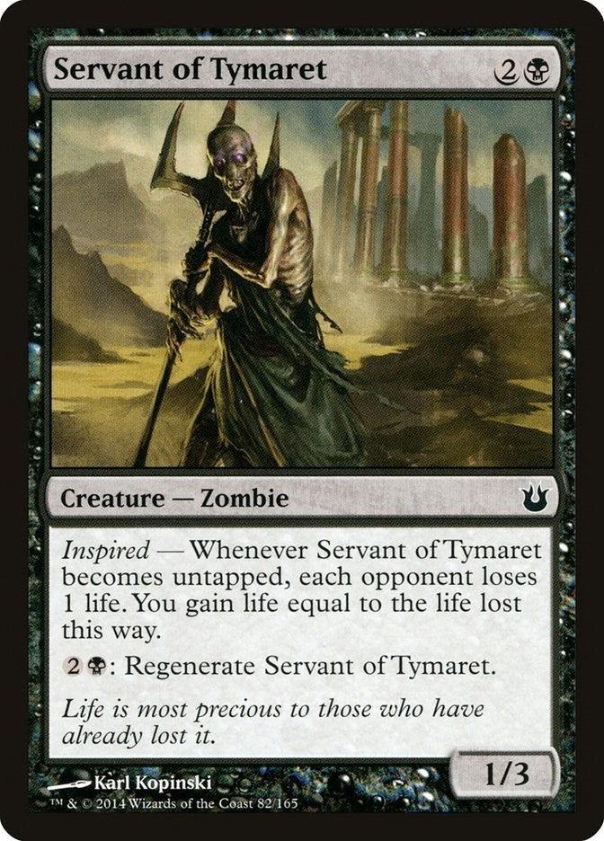 Servant of Tymaret (82) [BNG] - MTG Single