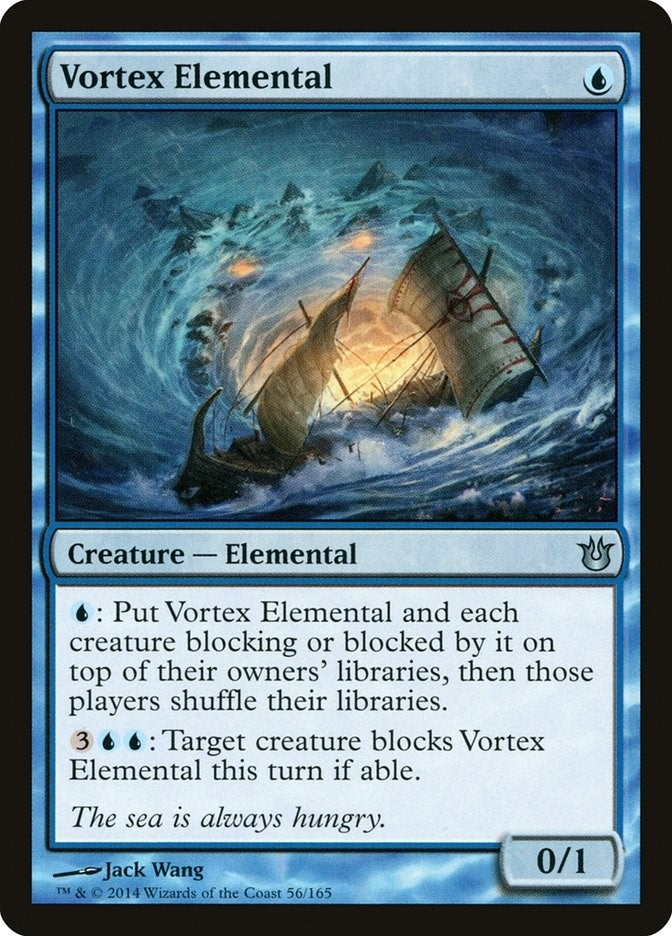 Vortex Elemental (56) [BNG] - MTG Single