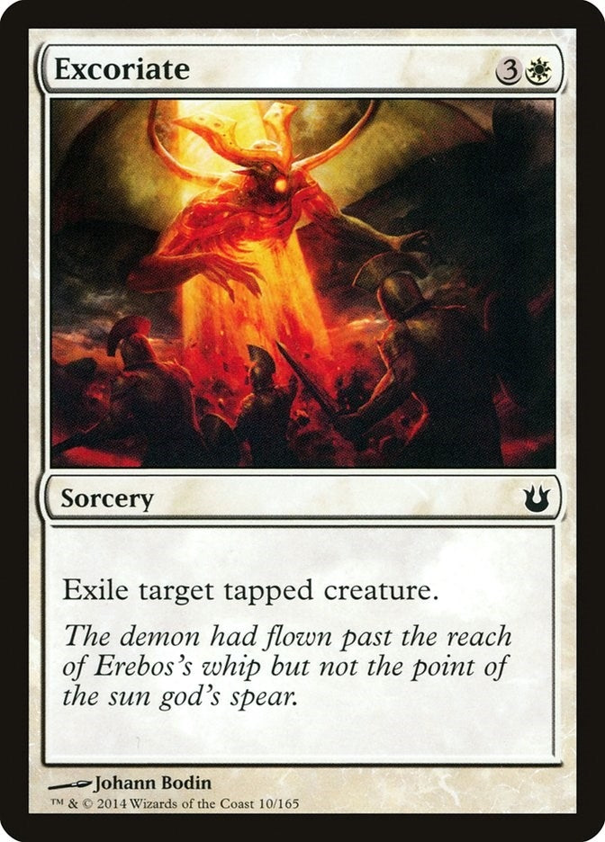Excoriate (10) [BNG] - MTG Single