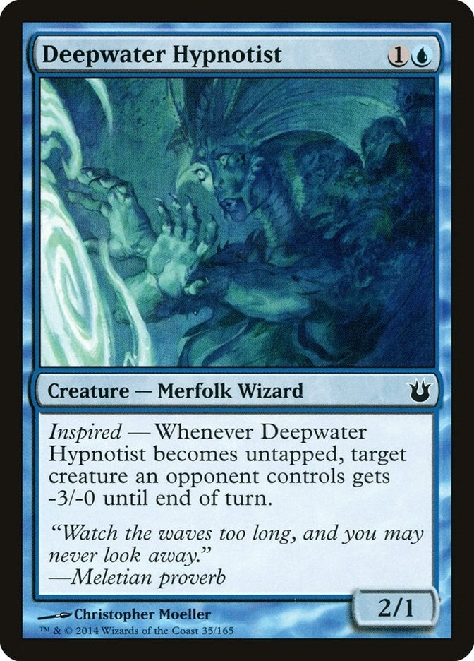 Deepwater Hypnotist (35) [BNG] - MTG Single