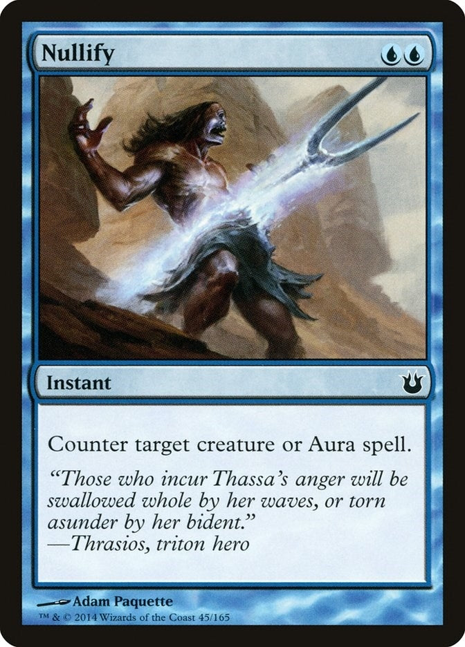 Nullify (45) [BNG] - MTG Single