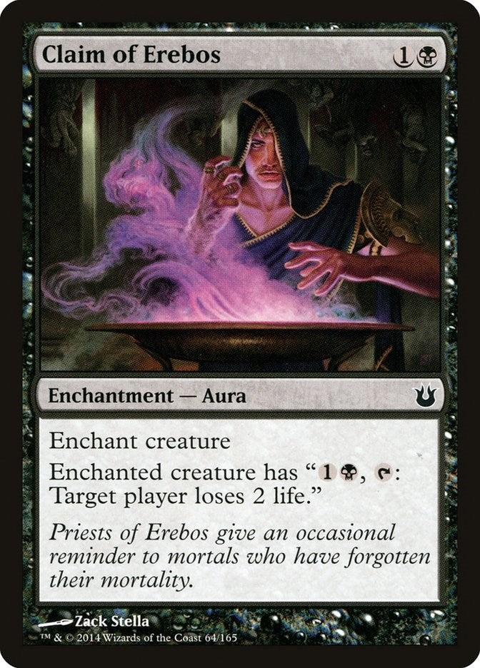 Claim of Erebos (64) [BNG] - MTG Single