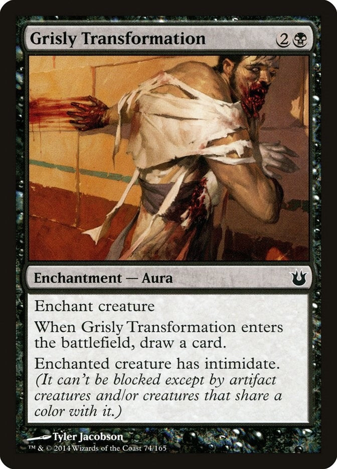Grisly Transformation (74) [BNG] - MTG Single