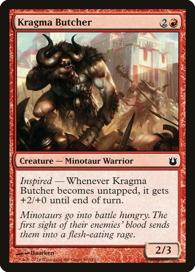 Kragma Butcher (100) [BNG] - MTG Single