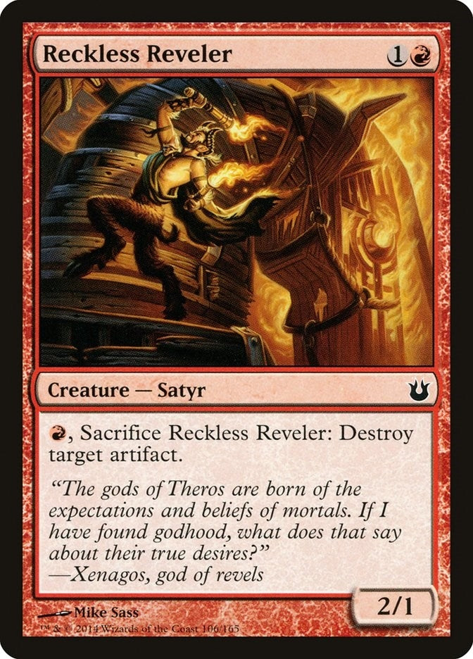 Reckless Reveler (106) [BNG] - MTG Single