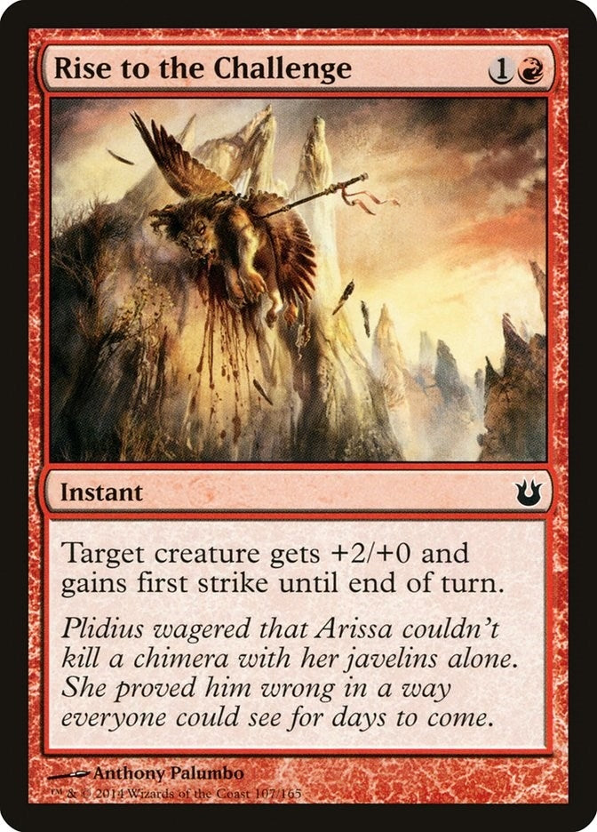 Rise to the Challenge (107) [BNG] - MTG Single