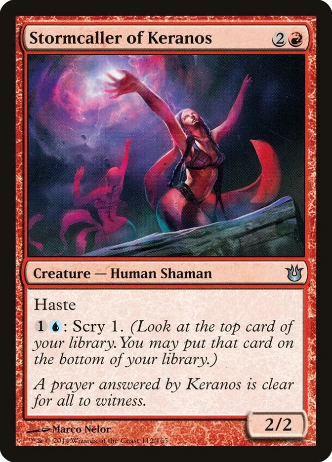 Stormcaller of Keranos (112) [BNG] - MTG Single