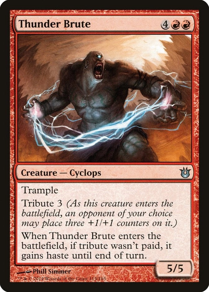 Thunder Brute (113) [BNG] - MTG Single