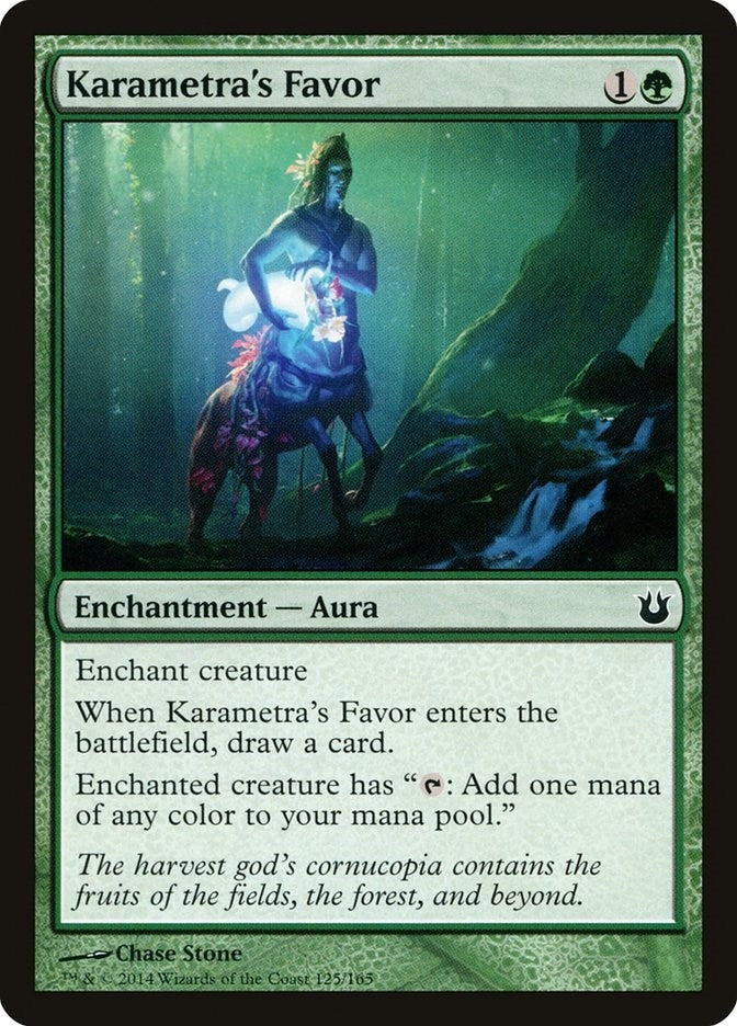Karametra’s Favor (125) [BNG] - MTG Single