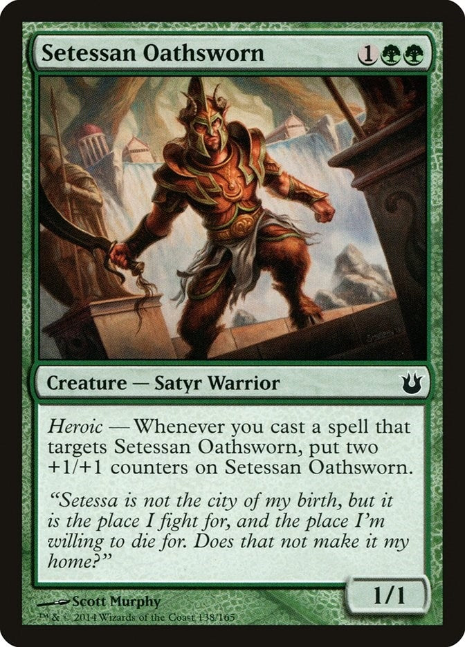Setessan Oathsworn (138) [BNG] - MTG Single
