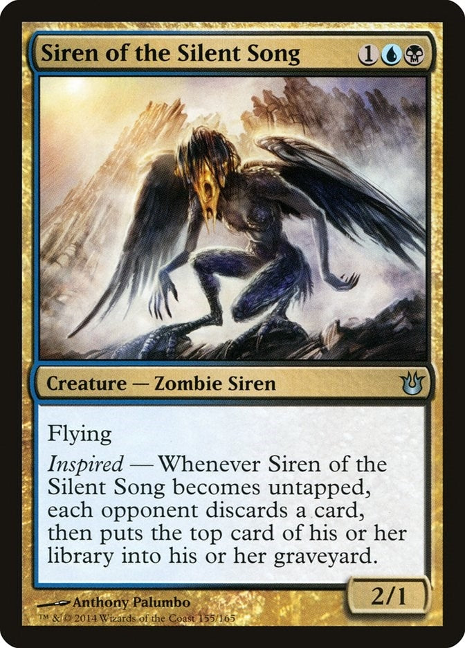 Siren of the Silent Song (155) [BNG] - MTG Single