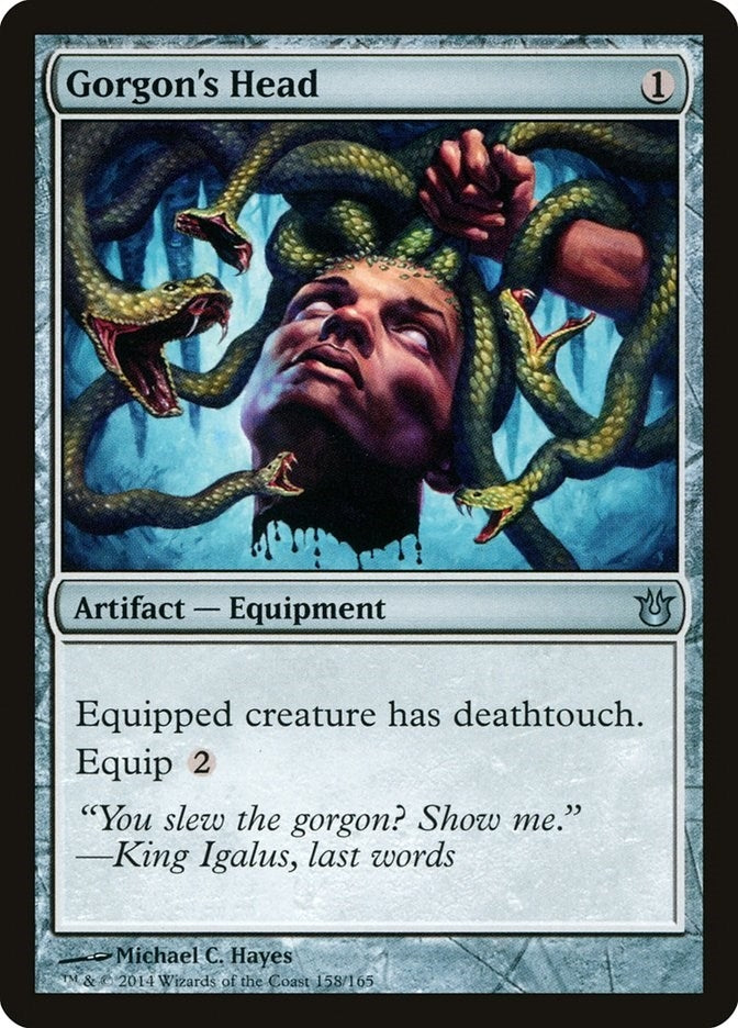 Gorgon’s Head (158) [BNG] - MTG Single