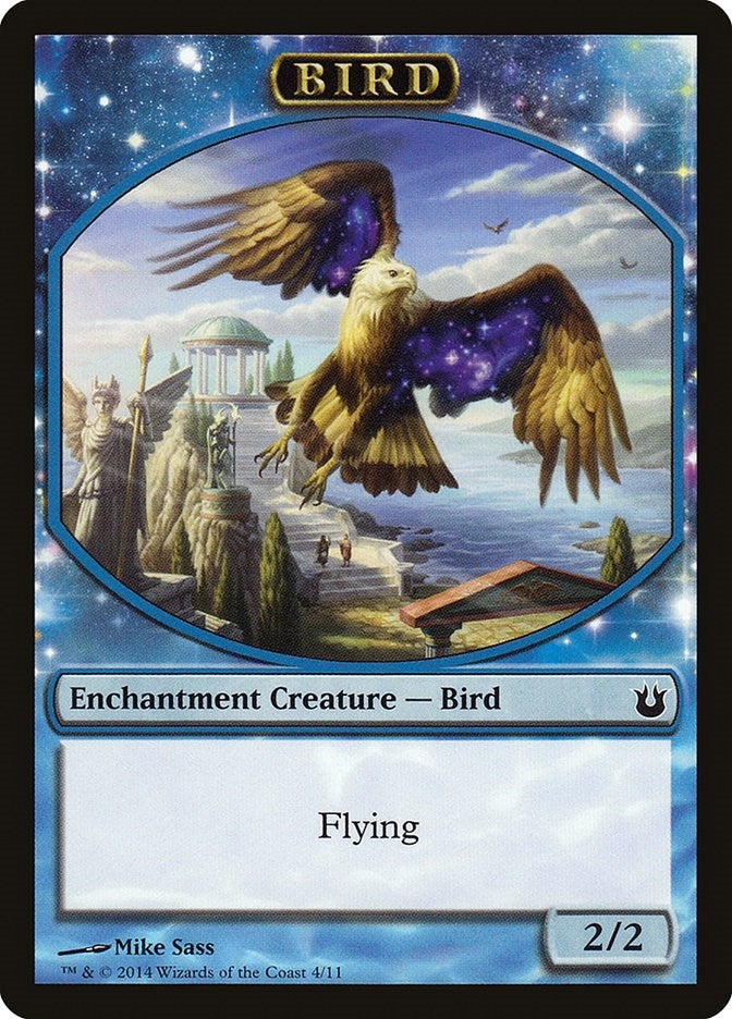 Bird Token (4) (0) [BNG] - MTG Single