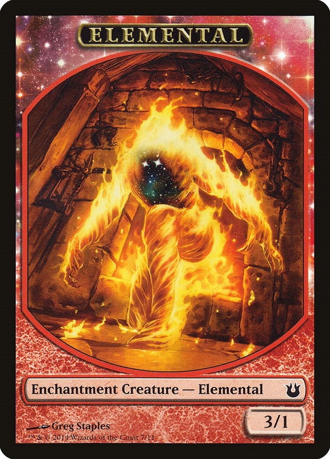 Elemental Token (0) [BNG] - MTG Single