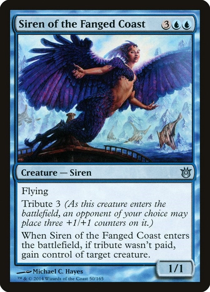Siren of the Fanged Coast (50) [BNG] - MTG Single