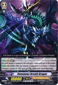 Venomous Breath Dragon (Non-Holo) (10002) [TD10] - Cardfight Vanguard Single