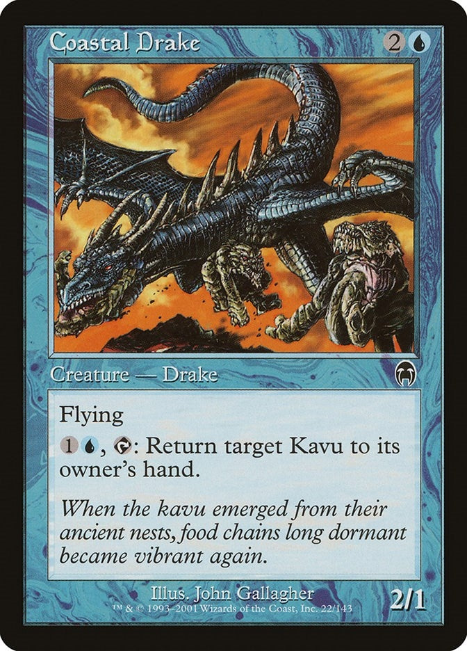 Coastal Drake (22) [APC] - MTG Single