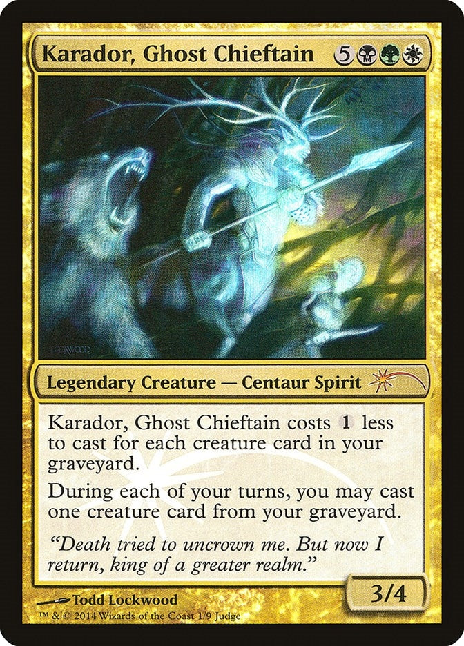 Karador Ghost Chieftain [JDG] - MTG Single