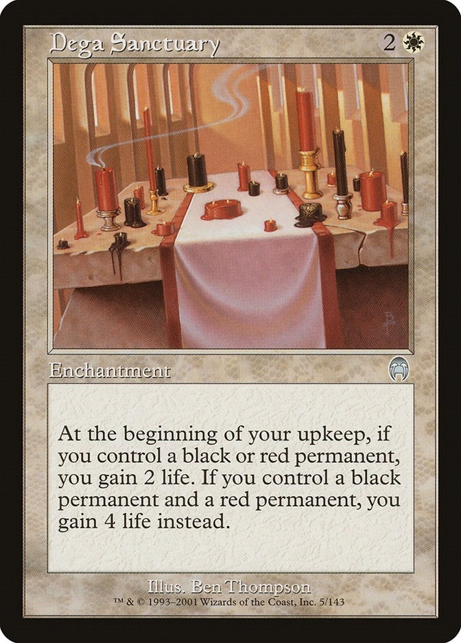 Dega Sanctuary (5) [APC] - MTG Single