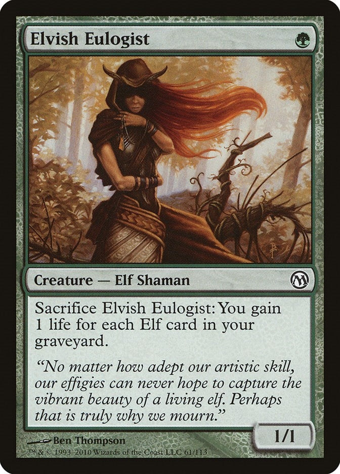 Elvish Eulogist (61) [DPA] - MTG Single