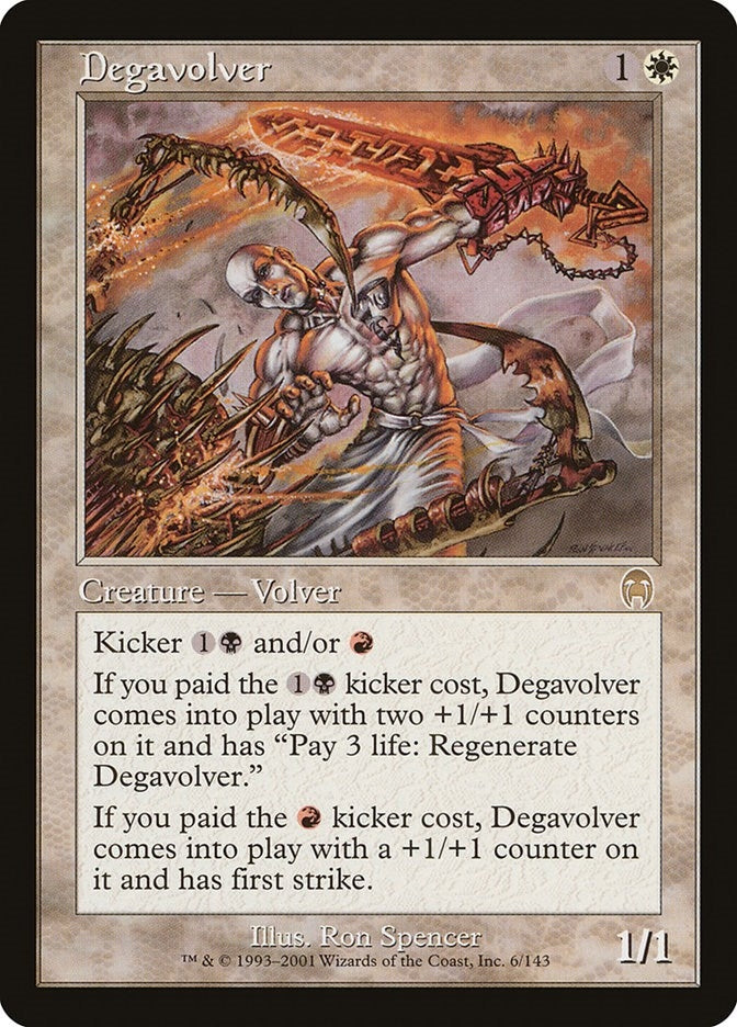 Degavolver (6) [APC] - MTG Single