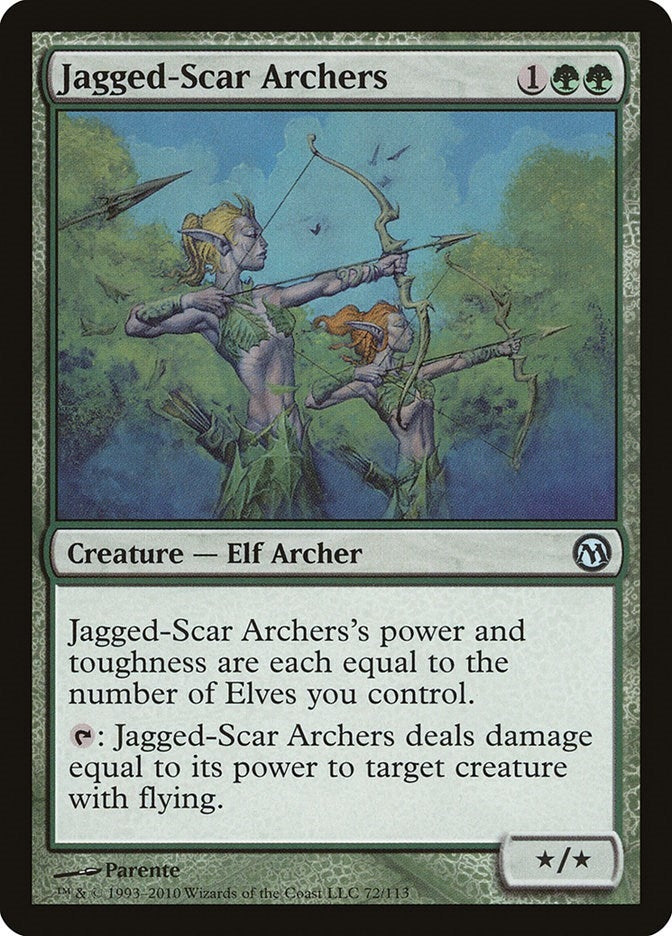 Jagged-Scar Archers (72) [DPA] - MTG Single