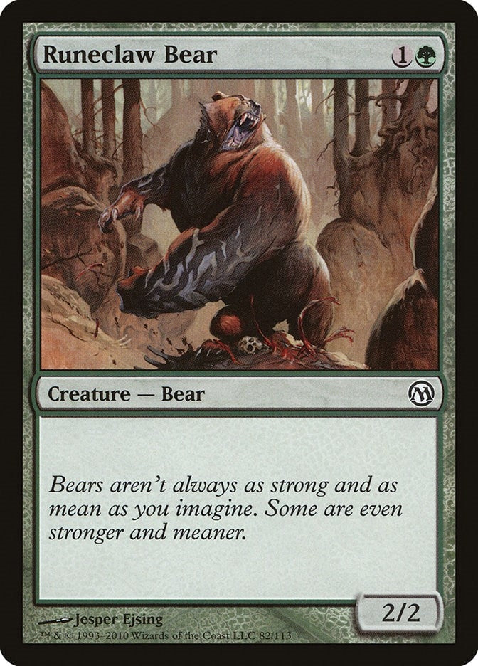 Runeclaw Bear (82) [DPA] - MTG Single