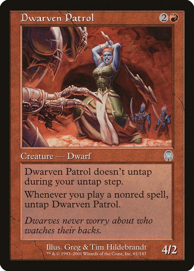 Dwarven Patrol (61) [APC] - MTG Single