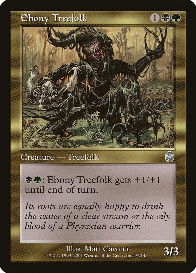 Ebony Treefolk (97) [APC] - MTG Single