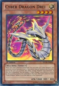 Cyber Dragon Drei (2) (SDCR) - YuGiOh Single