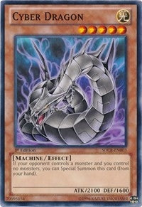 Cyber Dragon (Black) (3) (SDCR) - YuGiOh Single