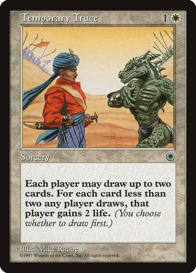 Temporary Truce [POR] - MTG Single