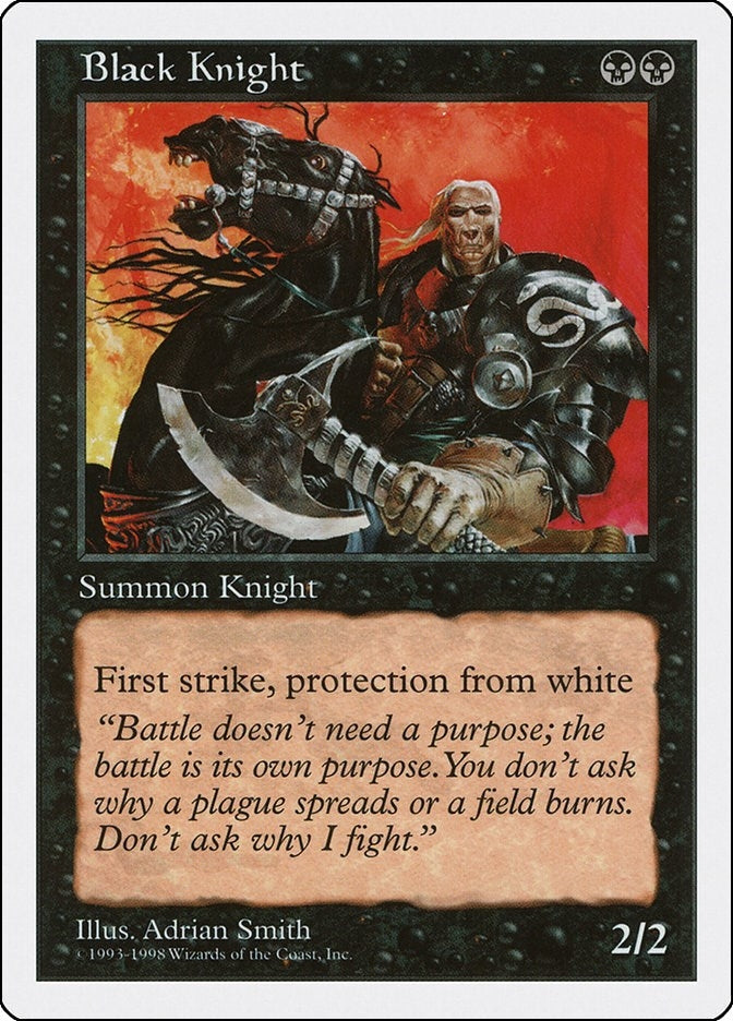 Black Knight (7) [ATH] - MTG Single