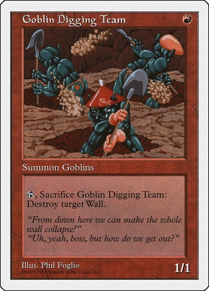 Goblin Digging Team (28) [ATH] - MTG Single