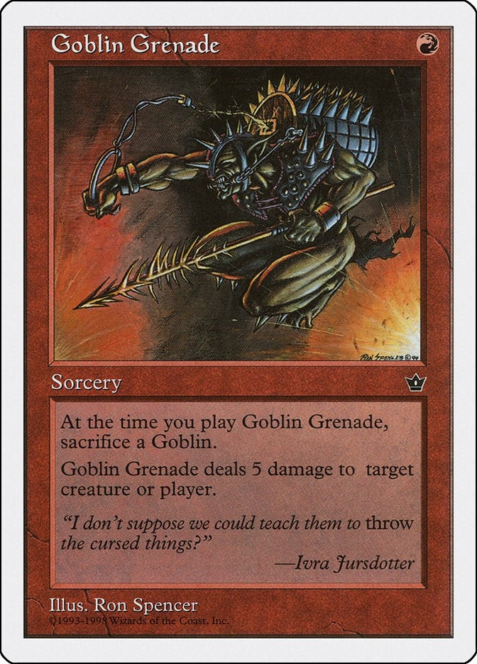 Goblin Grenade (29) [ATH] - MTG Single