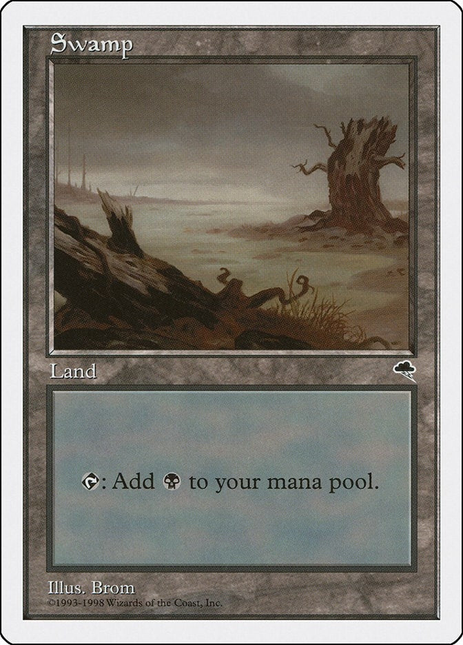 Swamp (Tempest) (43) [ATH] - MTG Single