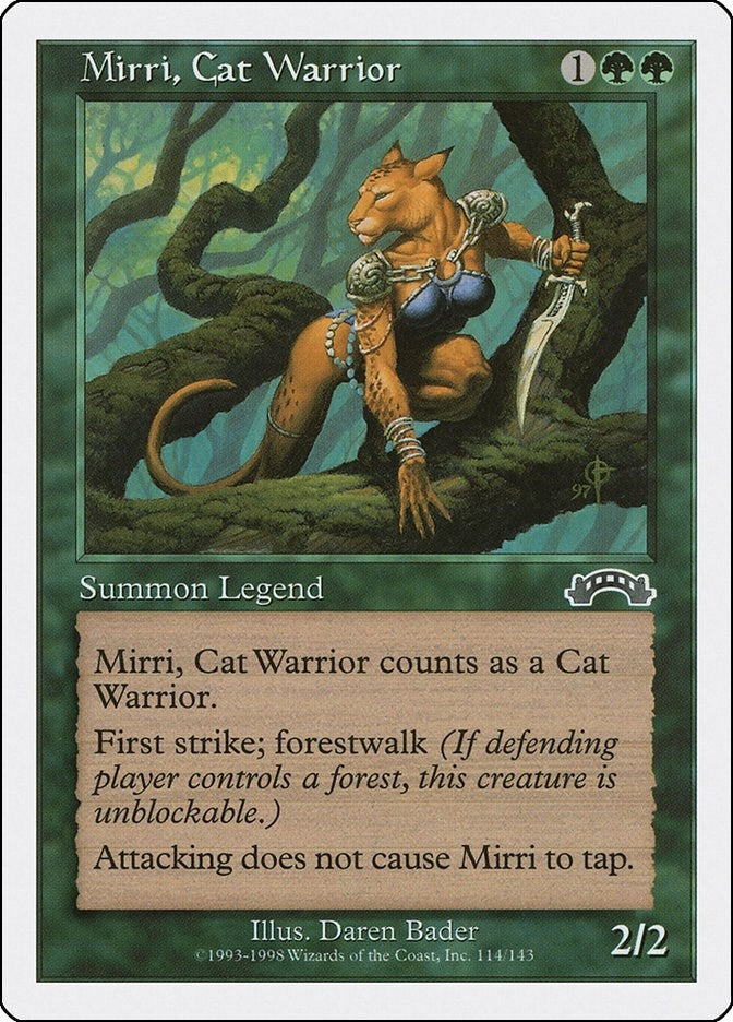 Mirri Cat Warrior (114) [ATH] - MTG Single