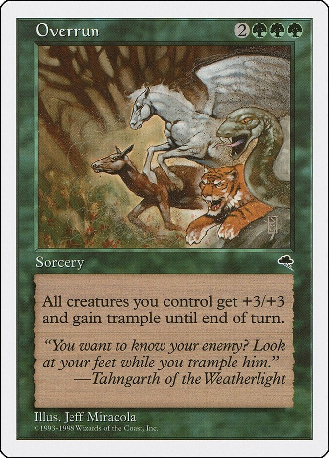 Overrun (54) [ATH] - MTG Single