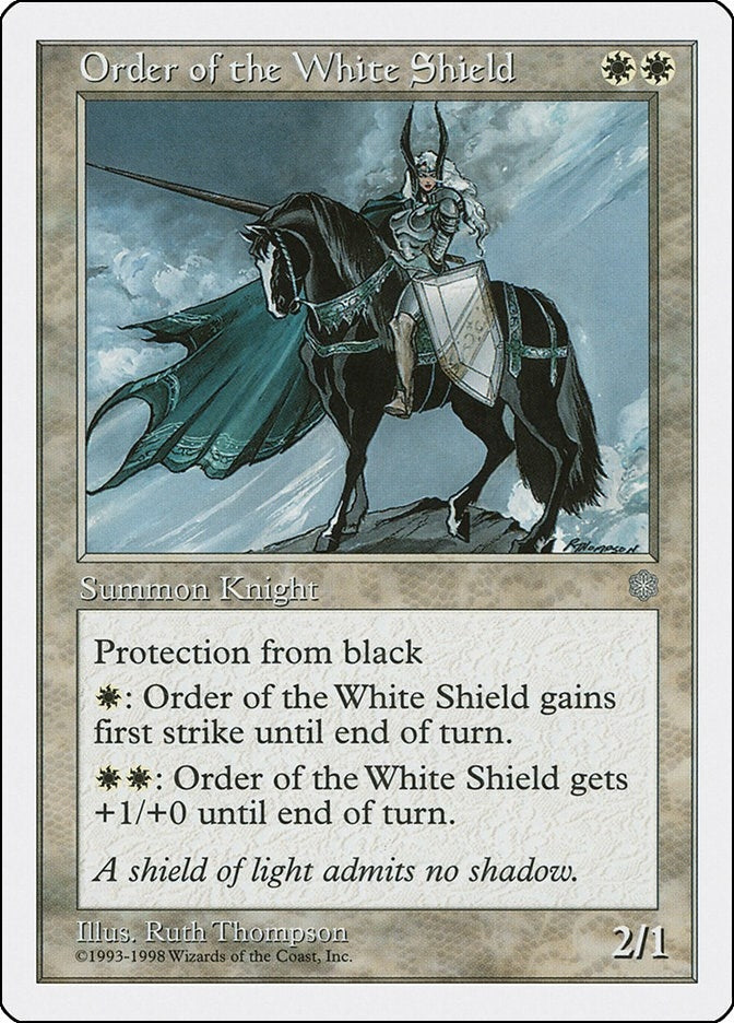 Order of the White Shield (55) [ATH] - MTG Single