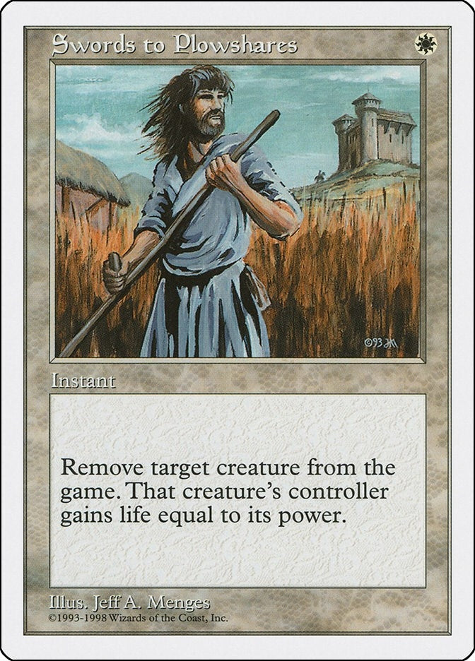 Swords to Plowshares (58) [ATH] - MTG Single