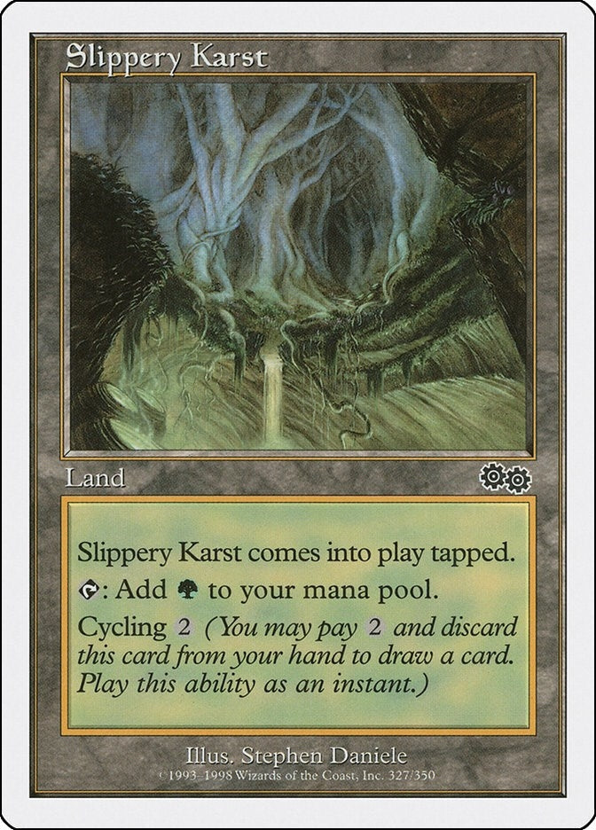 Slippery Karst (327) [ATH] - MTG Single