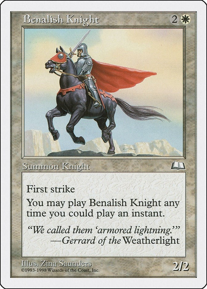 Benalish Knight (73) [ATH] - MTG Single