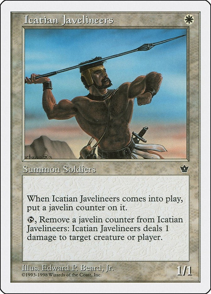 Icatian Javelineers (77) [ATH] - MTG Single