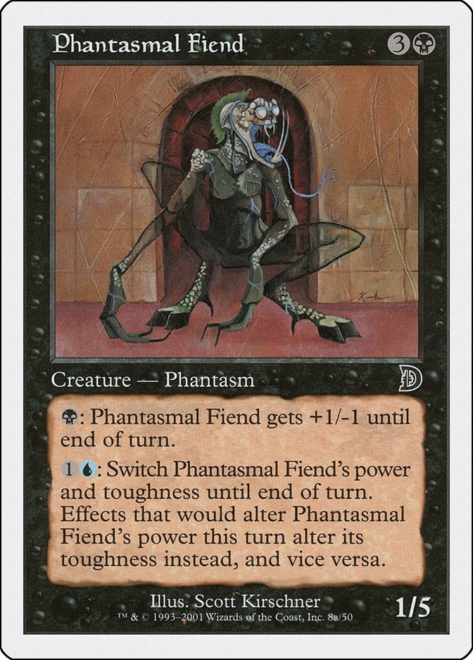 Phantasmal Fiend (8a) (8) [DKM] - MTG Single