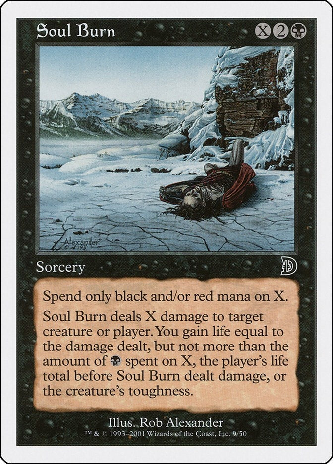 Soul Burn (9) [DKM] - MTG Single