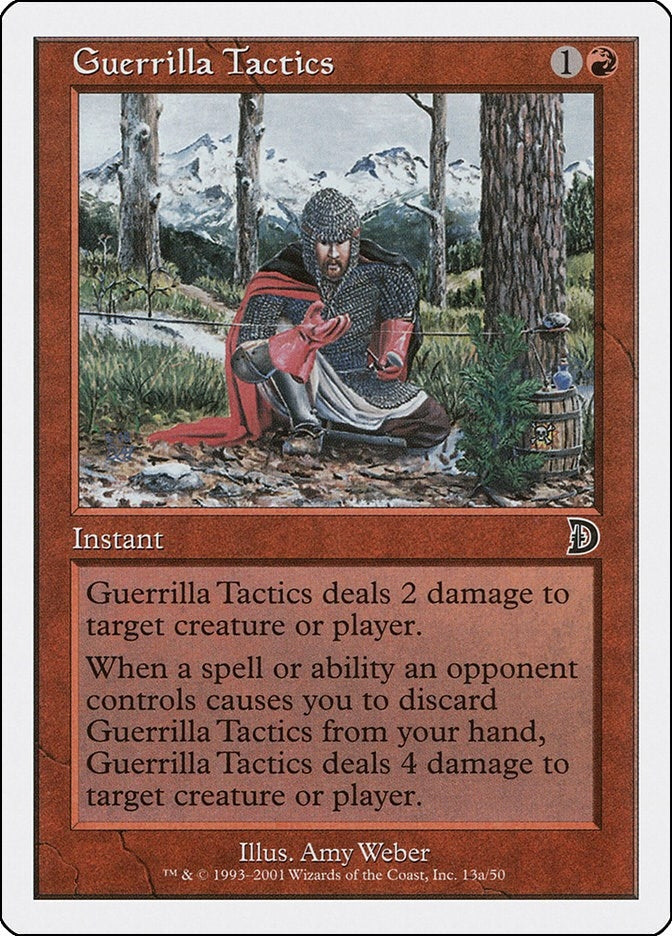 Guerrilla Tactics (13a) (13) [DKM] - MTG Single
