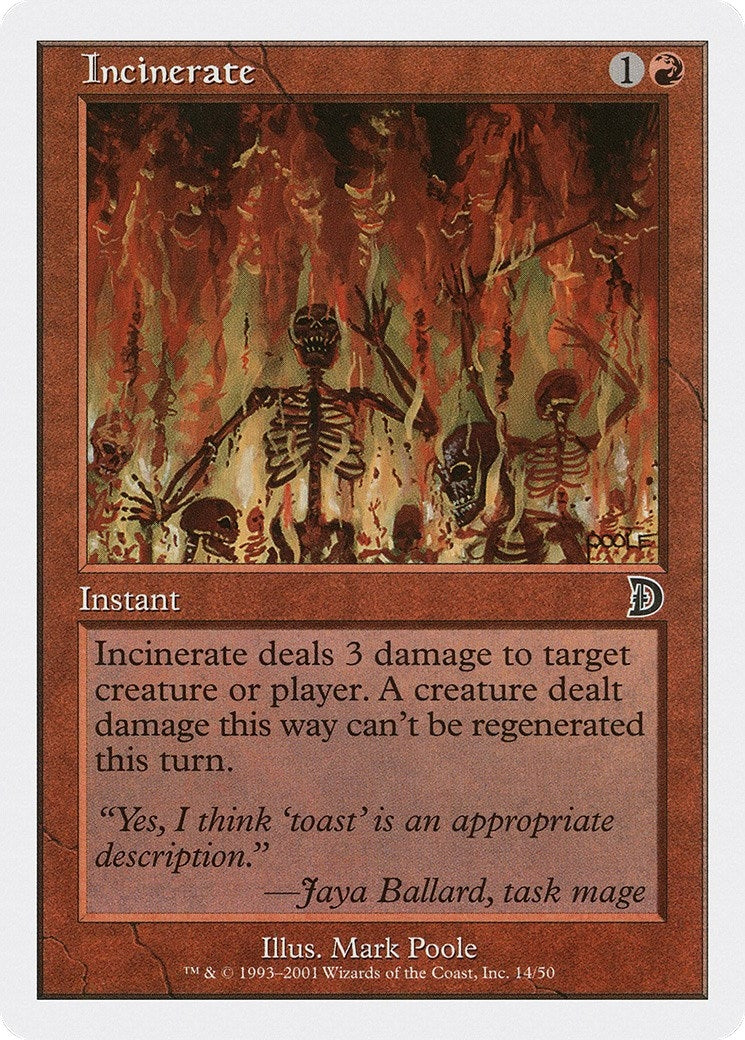 Incinerate (14) [DKM] - MTG Single